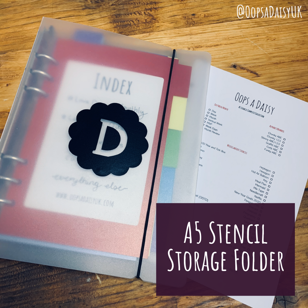 Journal Stencil Storage Dividers 5