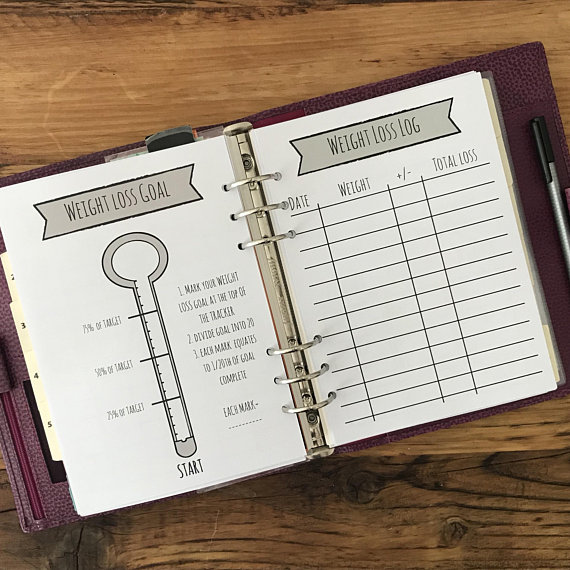 Weight Loss Diary & Calorie Tracker 3