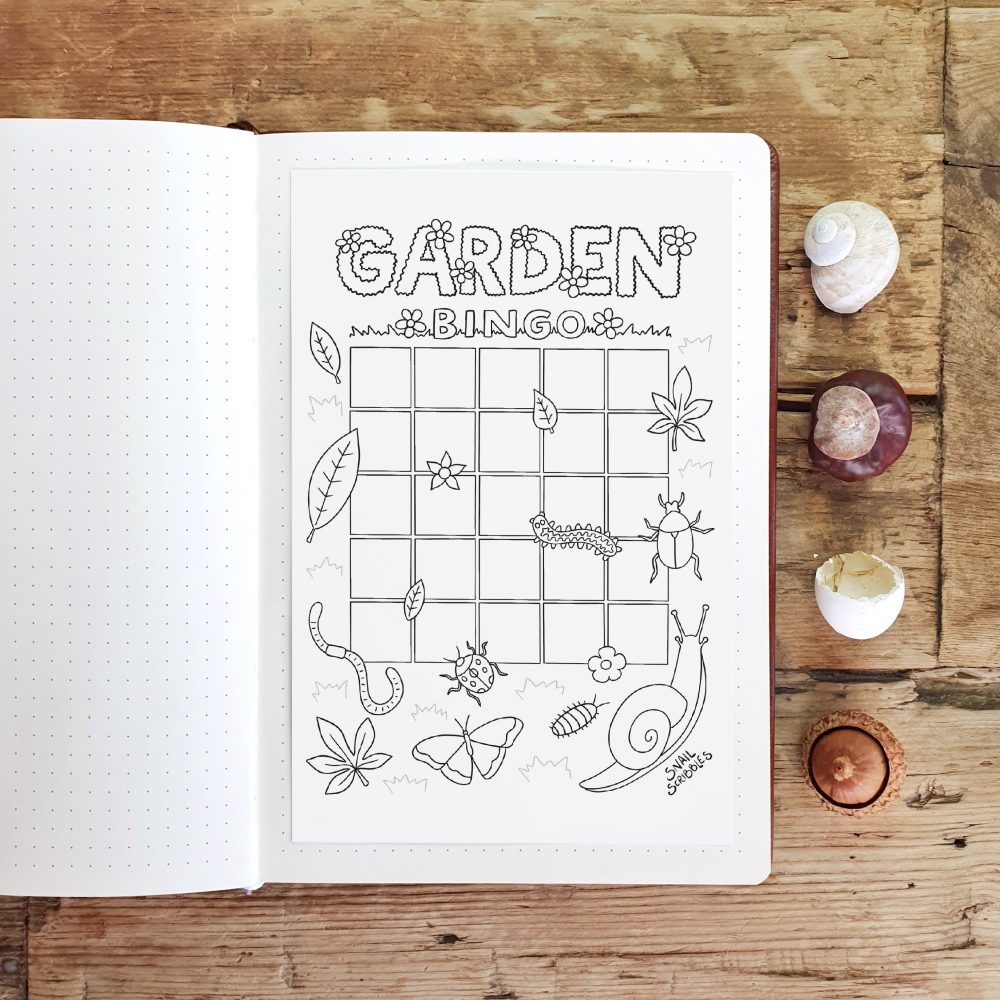 Garden Bingo Printable Worksheet 2