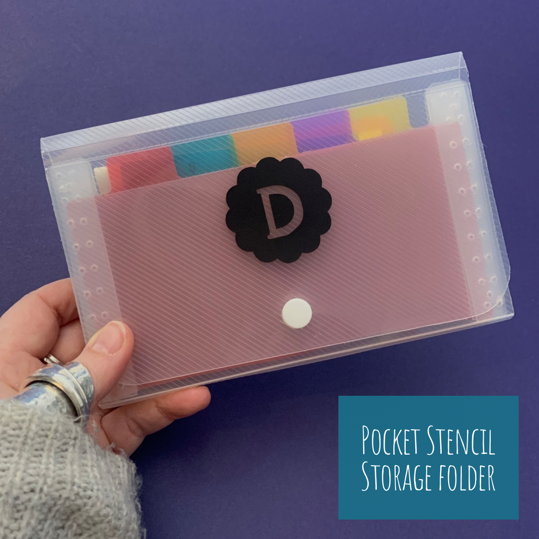 Pocket Stencil Storage Folder
