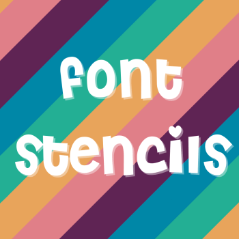 Font Stencils