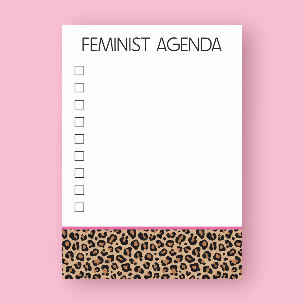 Feminist Agenda - A6 Notepad