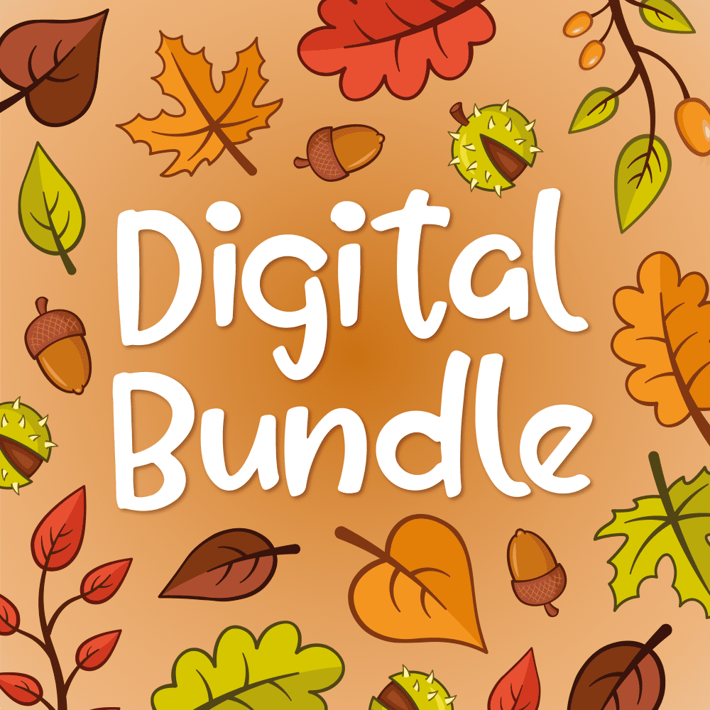 October 2023 - Autumn Leaves Digital Bundle