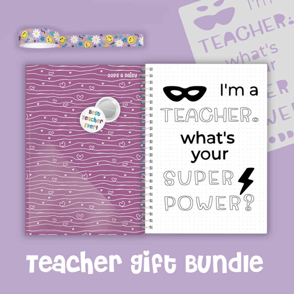 Teacher Gift - Notebook Bundle