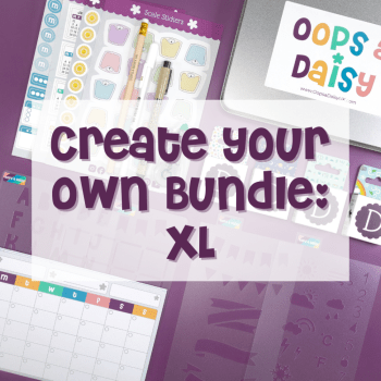 Create Your Own Journal Bundle XL - Title