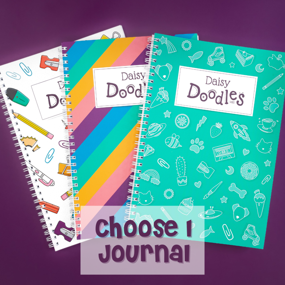 Daisy Doodles Kids - Choose 1 Journal Bundle