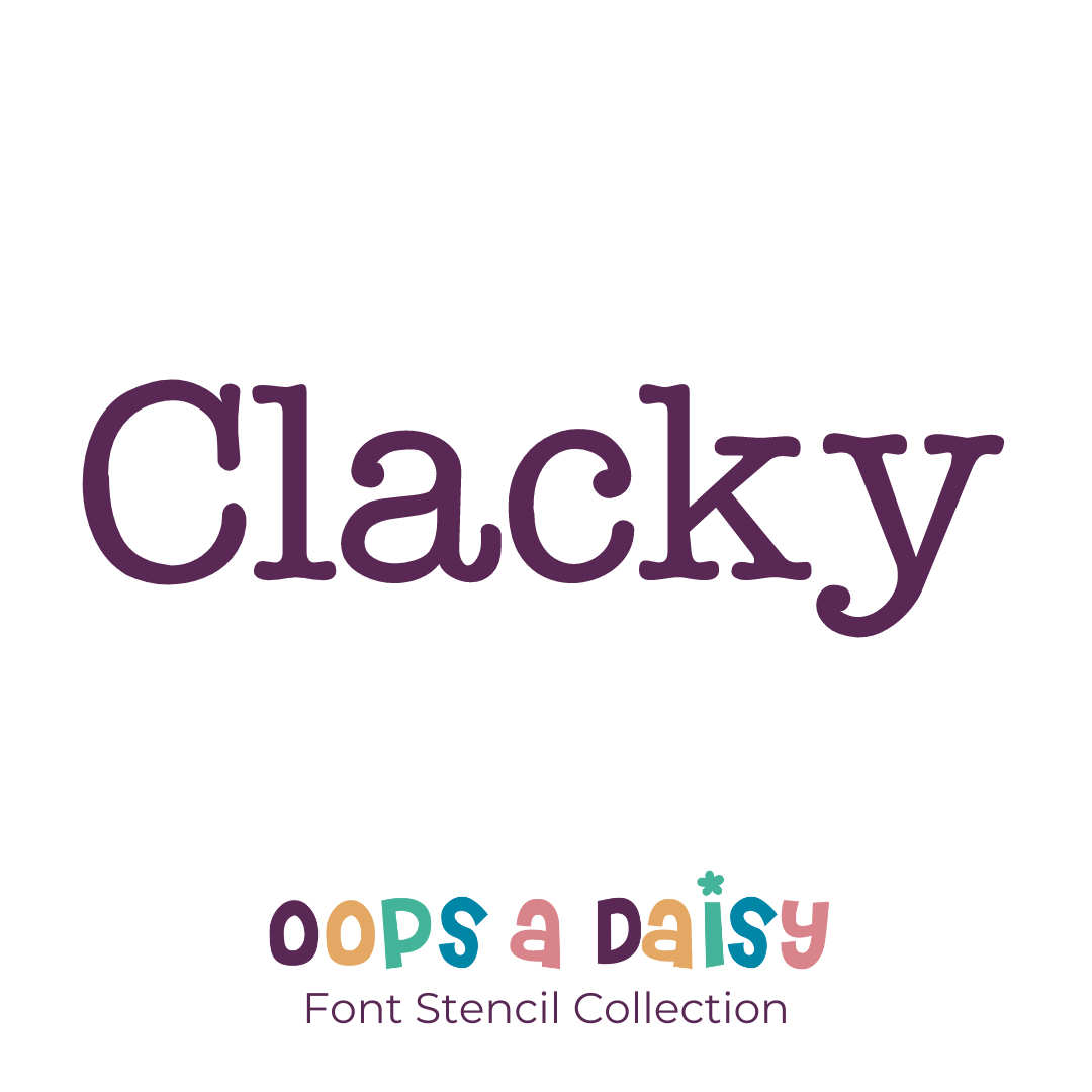 Clacky Font