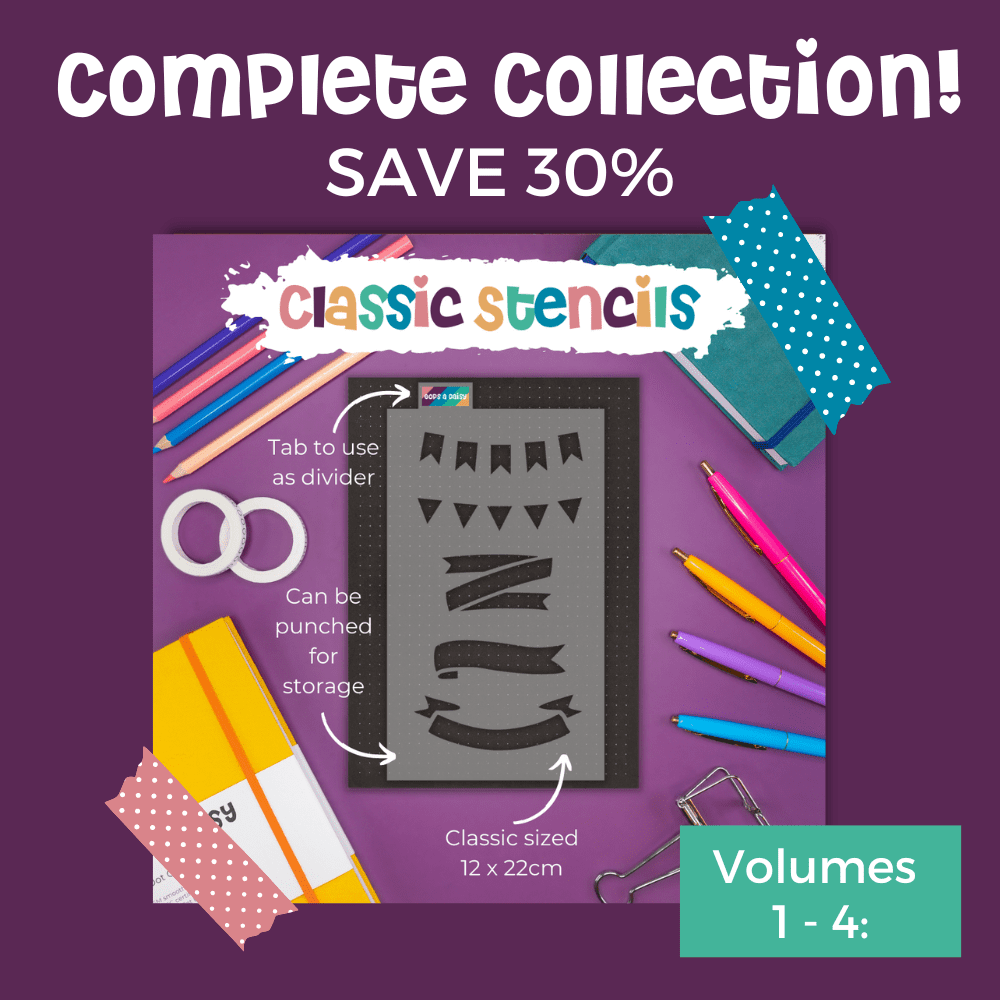 The Complete Classic Stencil Set: Vol 1 - 4