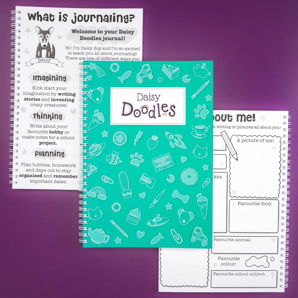 Daisy Doodles Kids Journal - Doodles