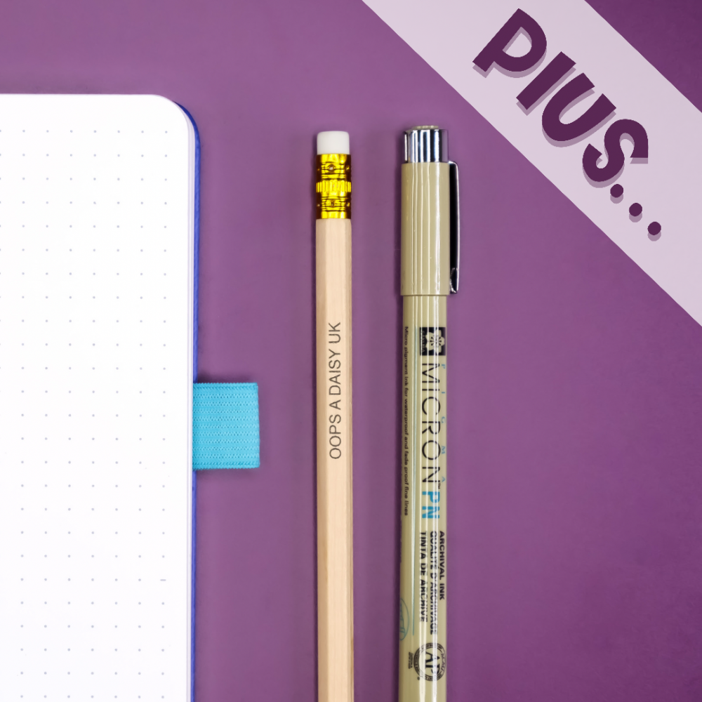 Journal Bundles Small Medium Large XL - Plus Pen Pencil
