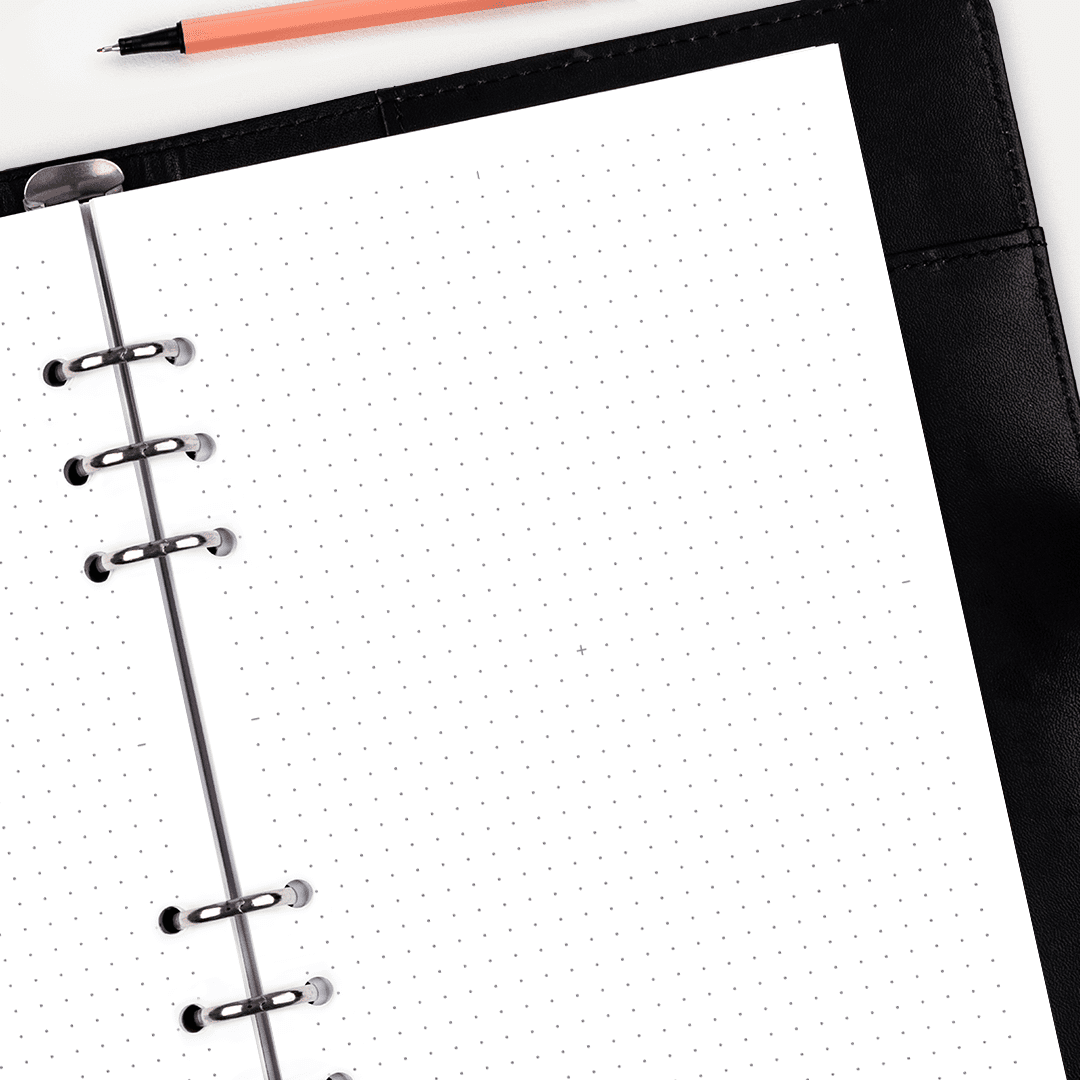 Dot Grid Pages (5mm) - A5 Hybrid Planner Inserts