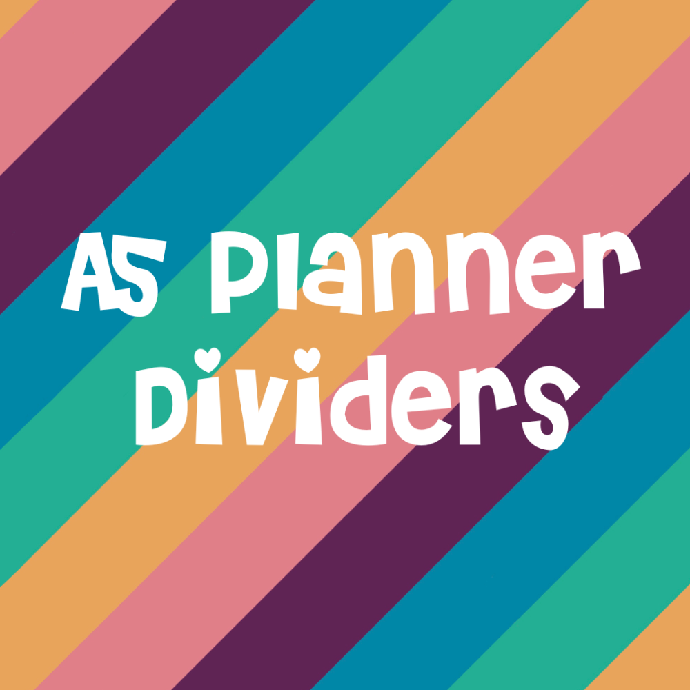 Planner Dividers