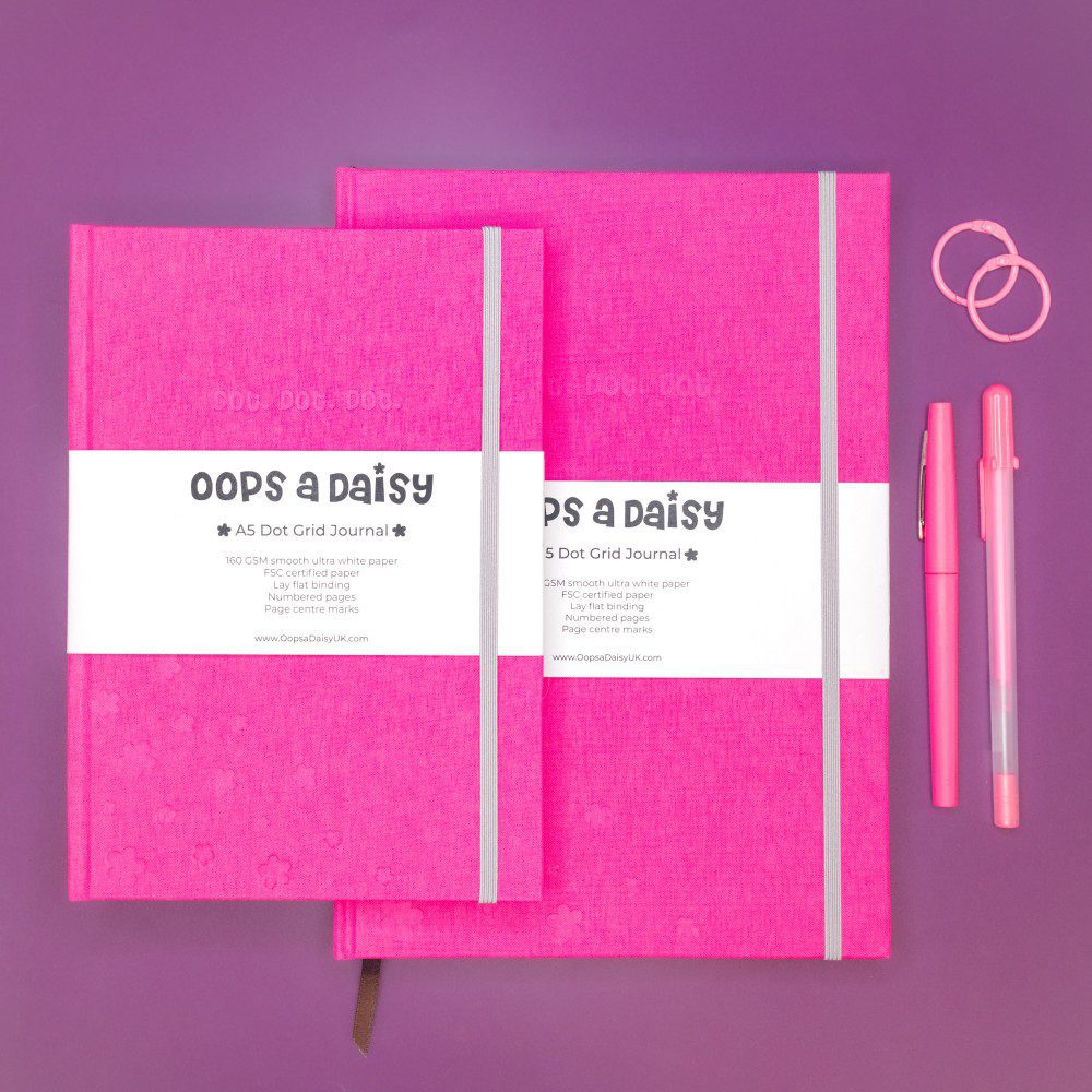 A5 Oops a Daisy Dot Grid Journal - THE STEPHANIE