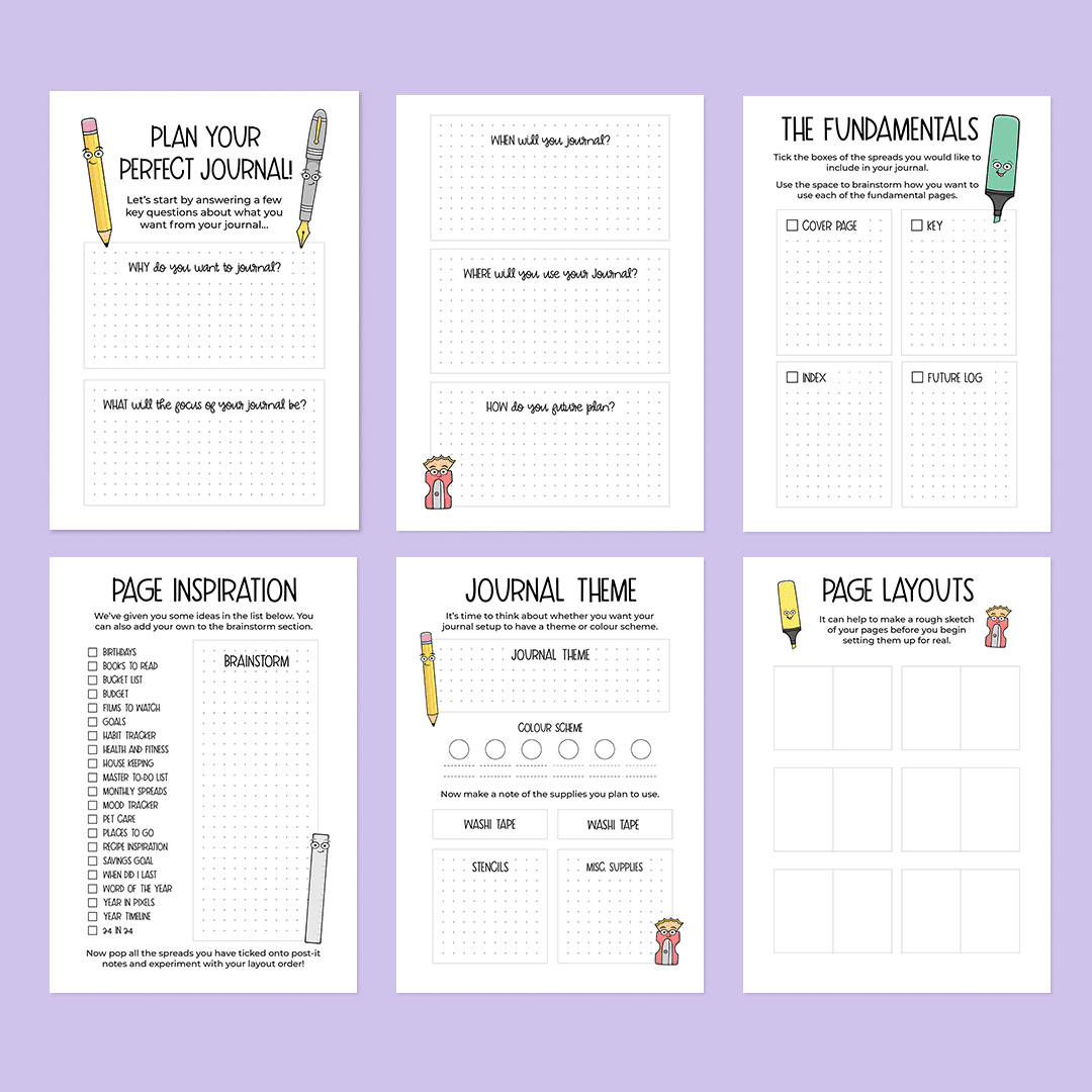 Plan Your Perfect Journal - Journal Printable