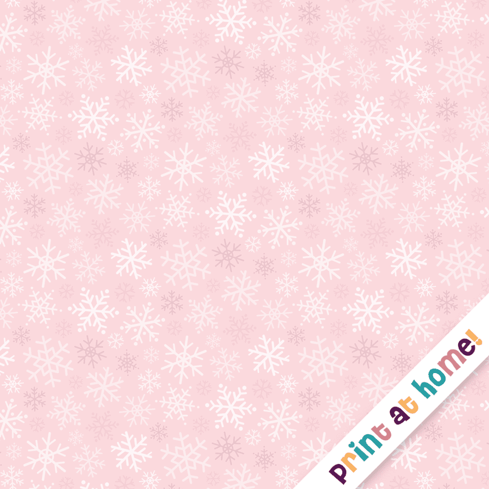 Let It Snow - Pattern Printables - Digital Download