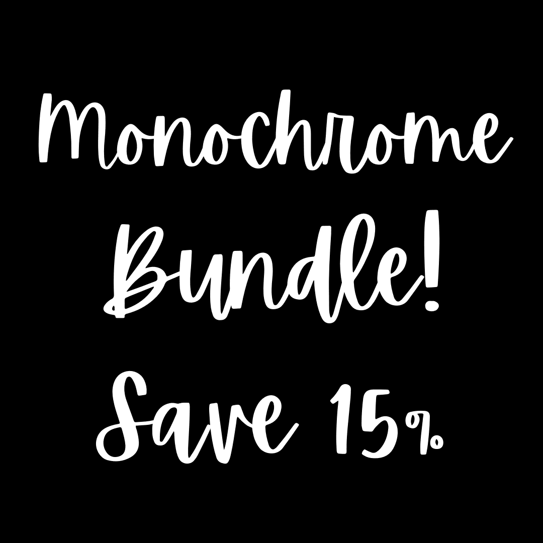 XX Monochrome Bundle - Save!