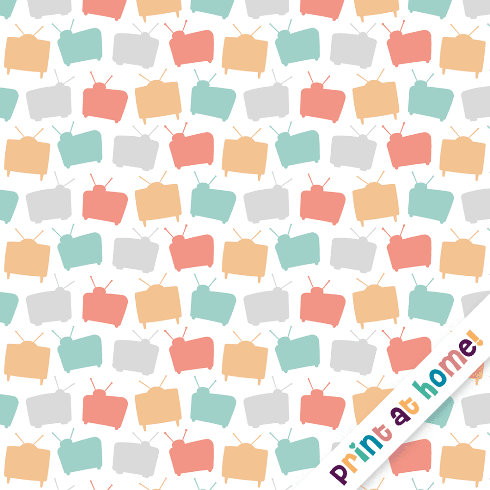 Movie Night - Pattern Printables - Digital Download