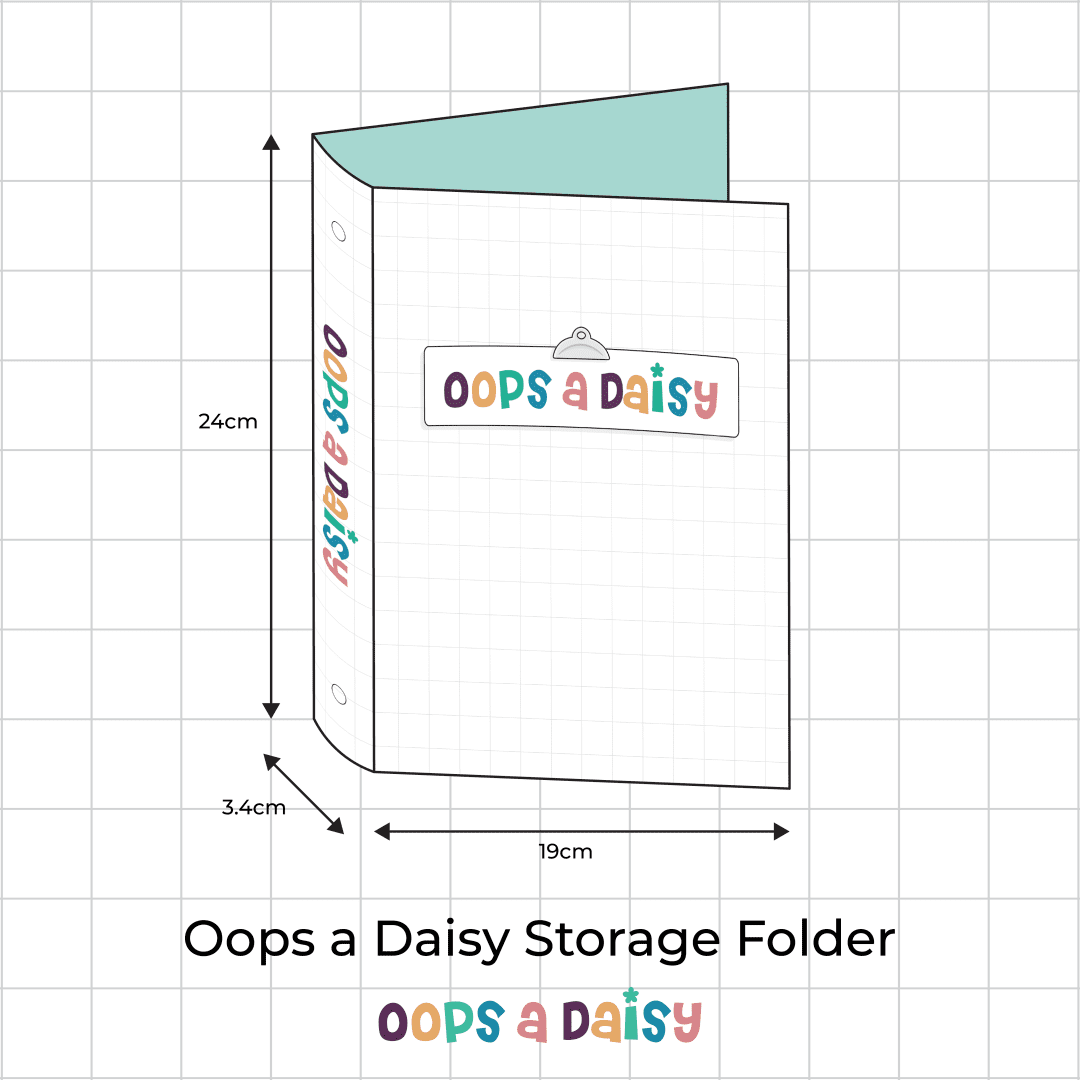 Oops a Daisy - 6-Ring Storage Binder (A5)