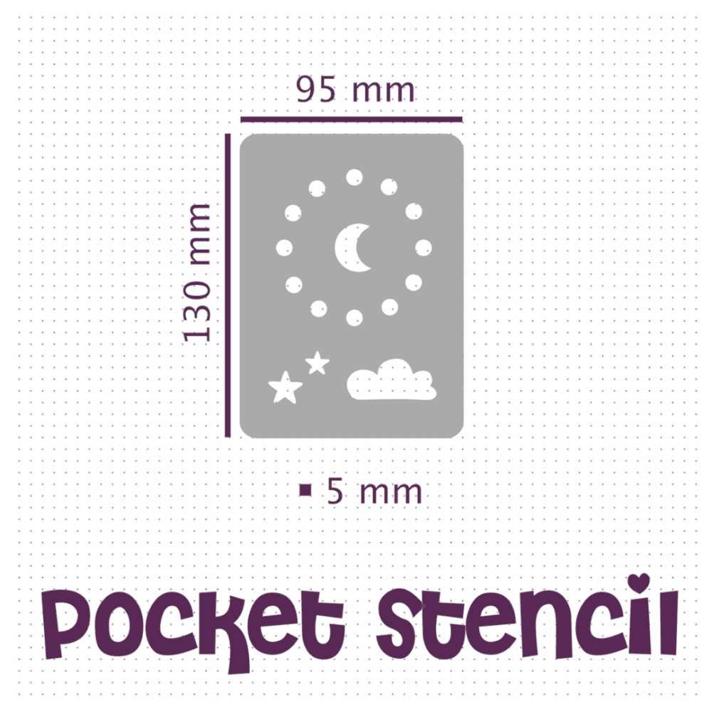 Sleep Tracker - Pocket Journal Stencil