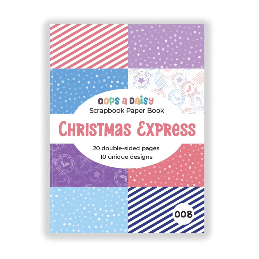 Christmas Express - Scrapbook Paper Book (AMAZON)