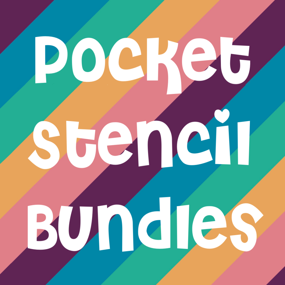 Pocket Stencil Bundles