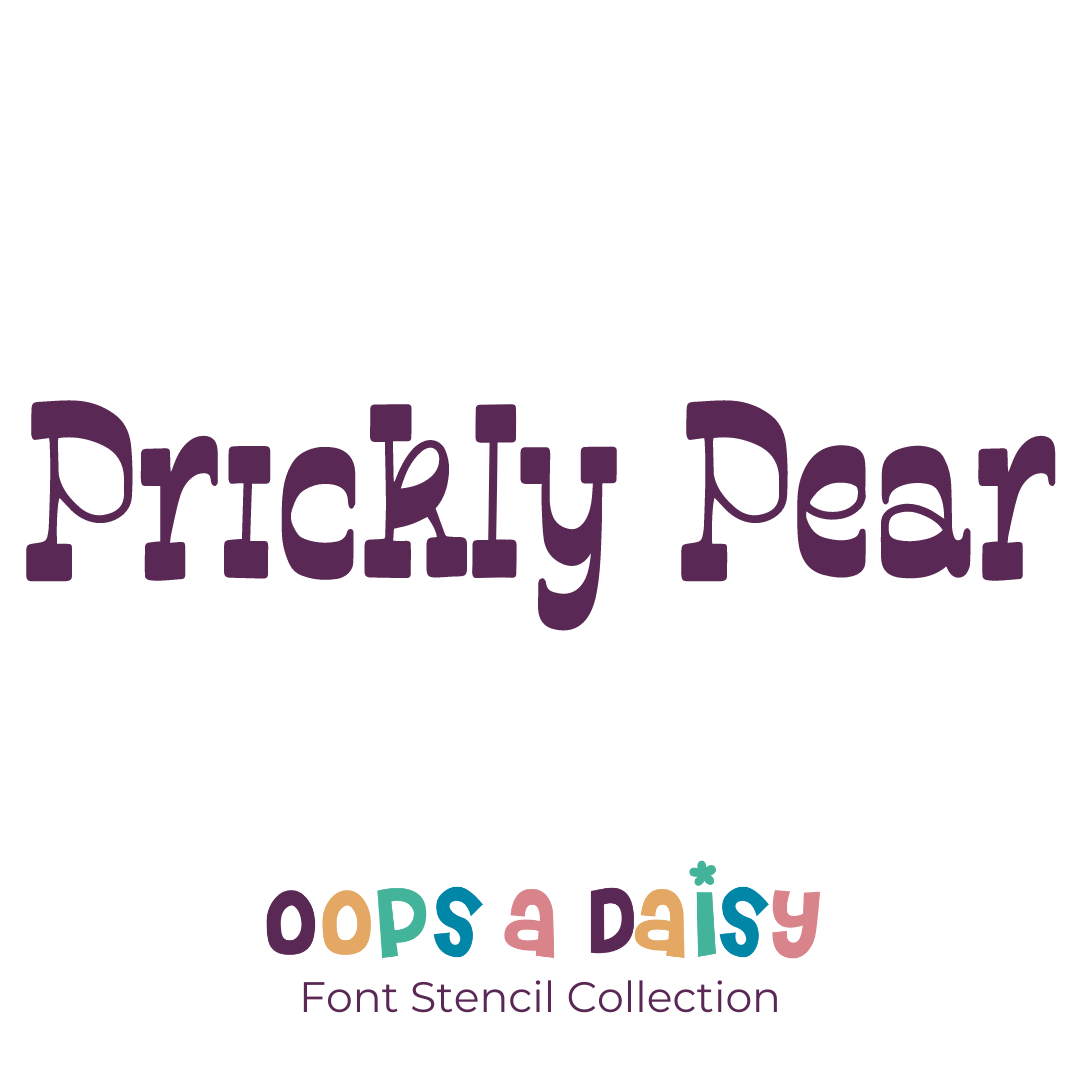 Prickly Pear Font