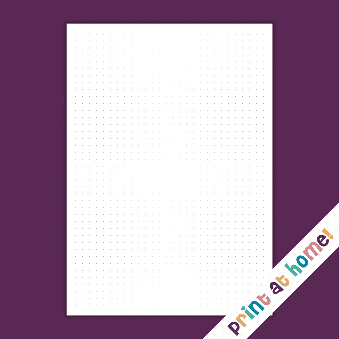 Dot Grid Page A5 / A4 - Free Journal Printable