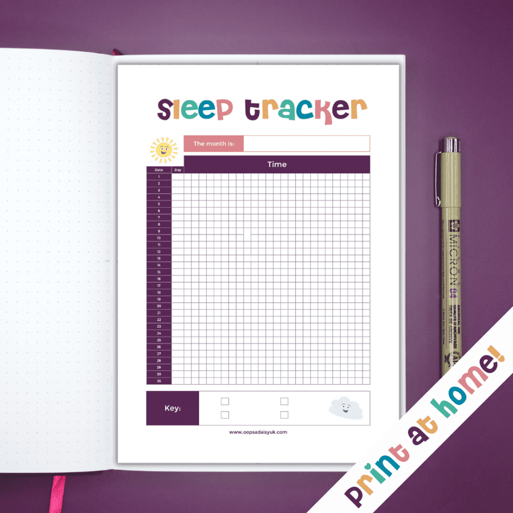 Sleep Tracker - Journal Printable