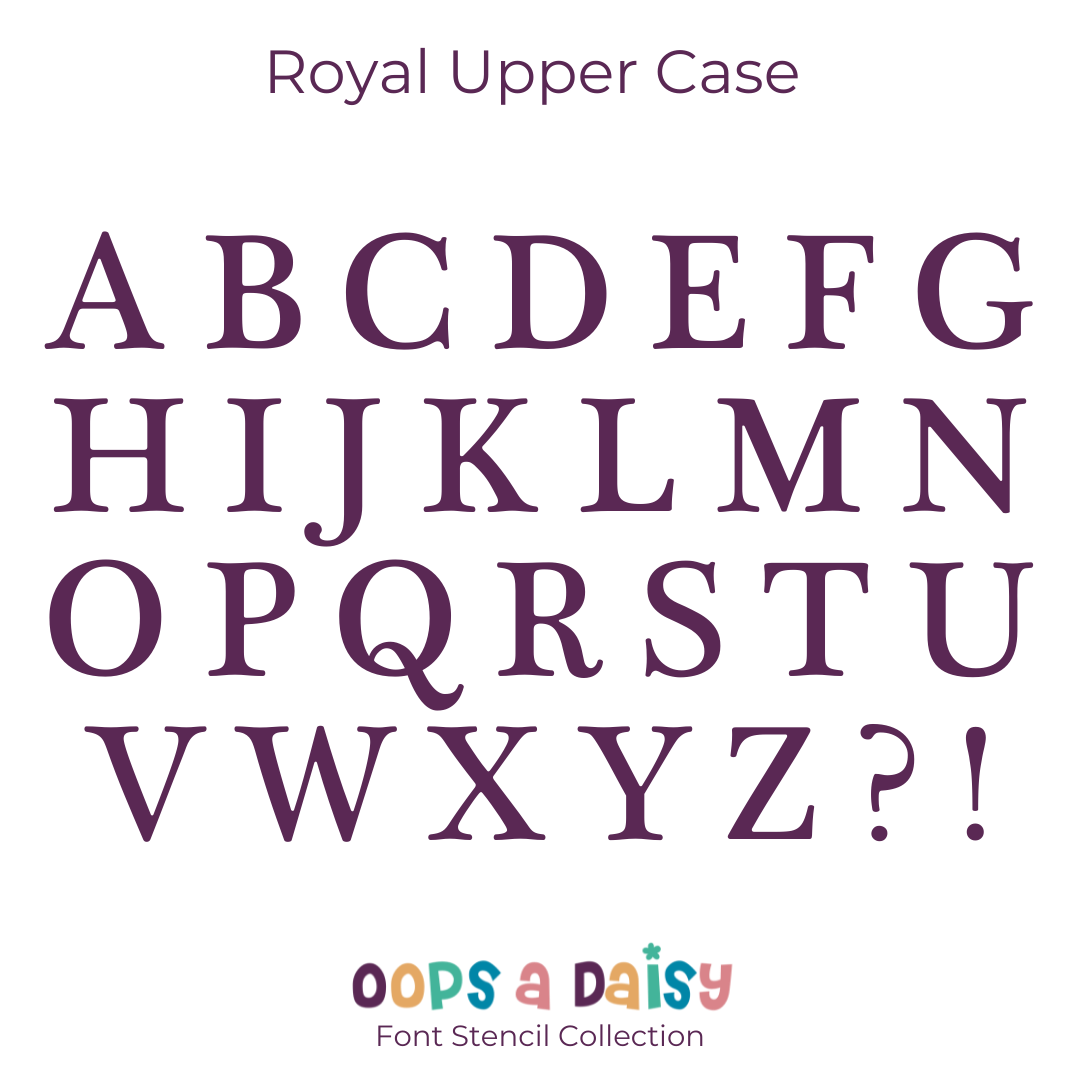 Royal Upper Case