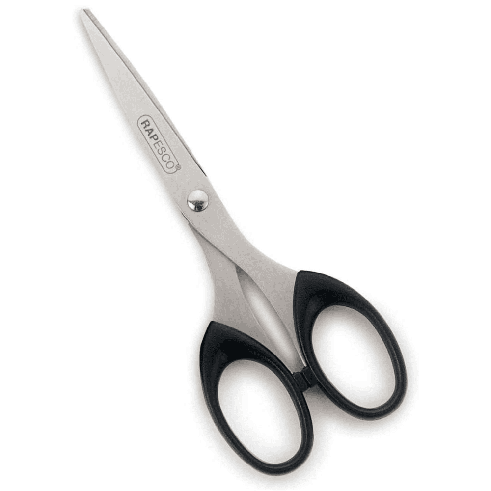 Rapesco 6 Inch Black Scissors