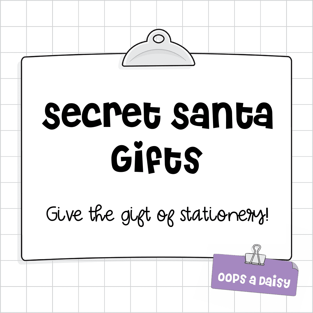 Stationery Secret Santa Gifts