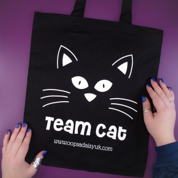 Team Cat Tote Bag