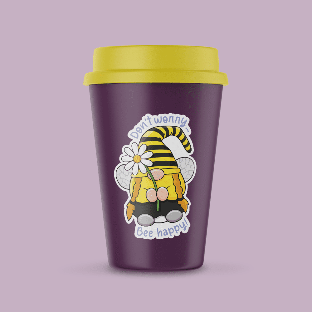 Bumble! - Bee Gonk - Vinyl Sticker