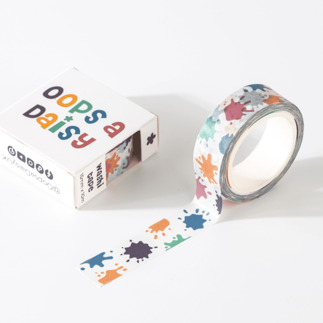 Paint Splodge Washi Tape