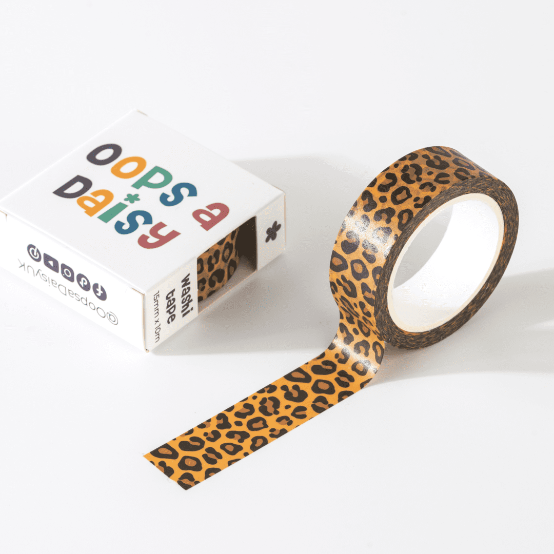 Wild Journaling - Leopard Print Washi Tape