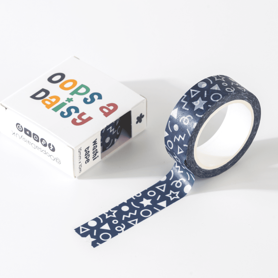 Navy Confetti Washi Tape