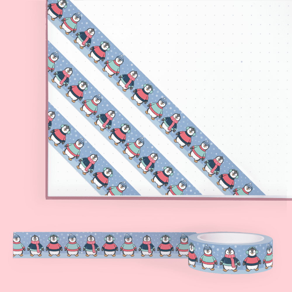 The McWaddles - Penguin Washi Tape