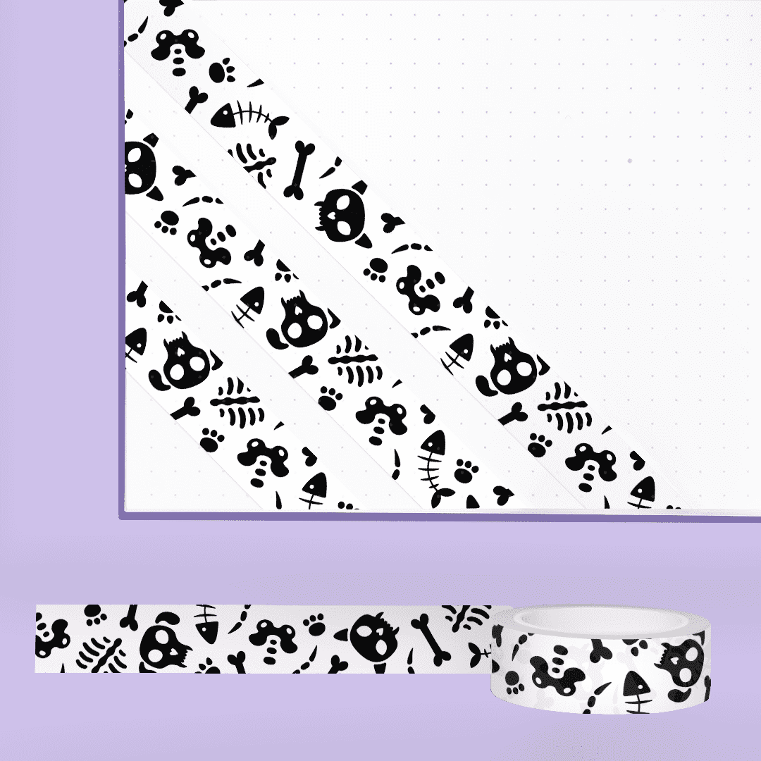 Fang & Bones - Washi Tape