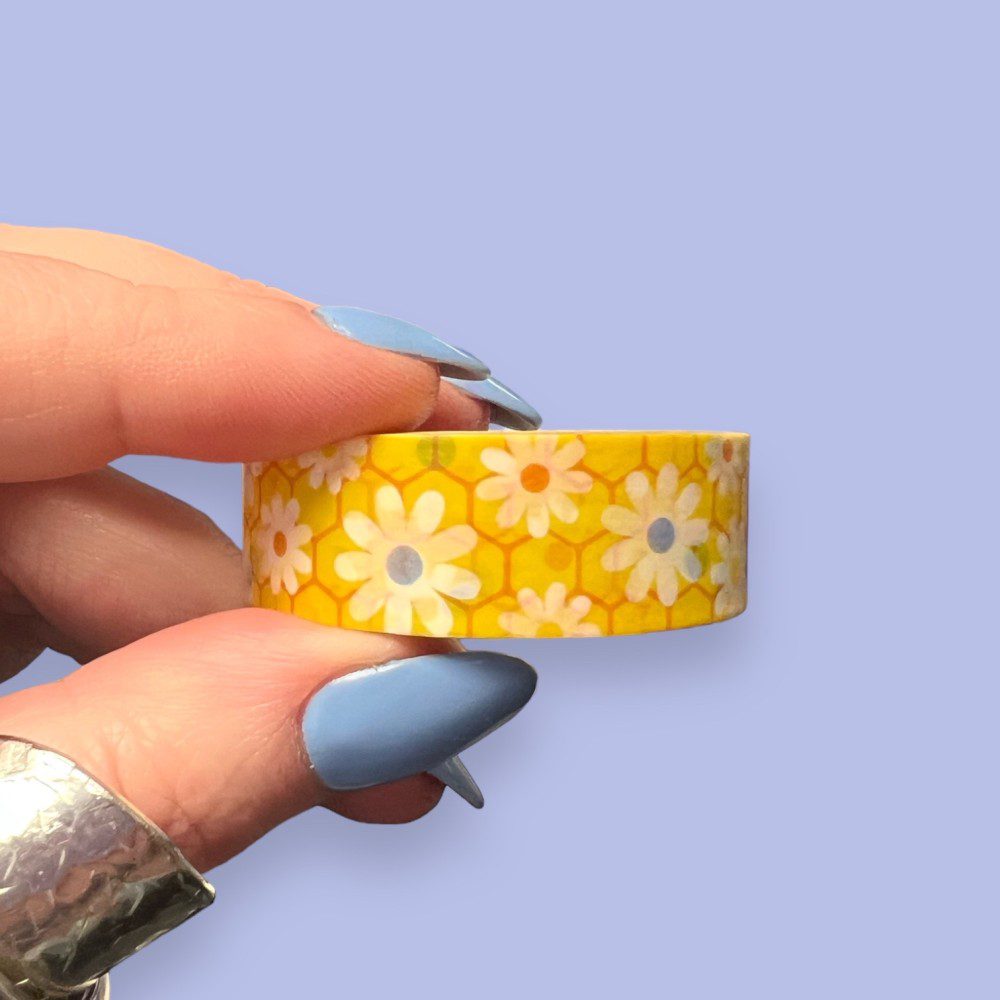 Daisy & Honeycomb - Washi Tape