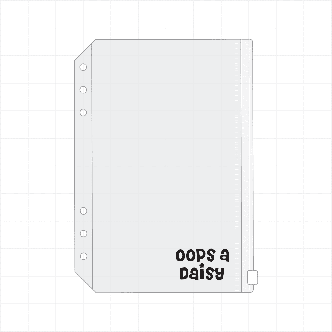 Zip Wallet – Compatible With A5 6-Ring Binder